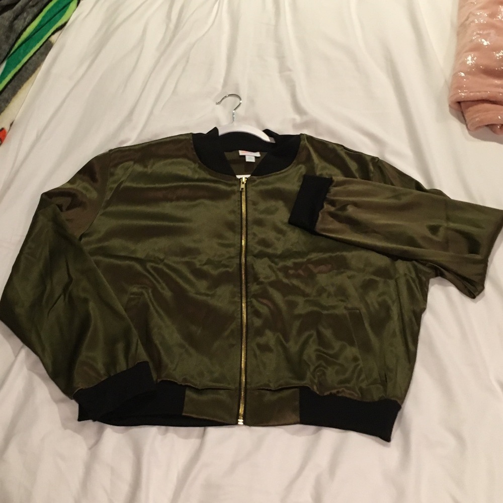 Lularoe satin jacket 2XL